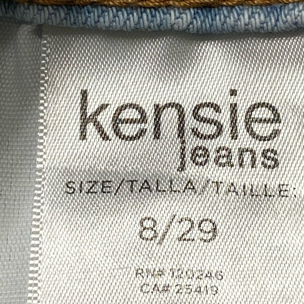 Kensie Jeans Women's 8 (29) Wide Leg 90's Revival Skater Minimalist Casual Chic - Picture 12 of 15